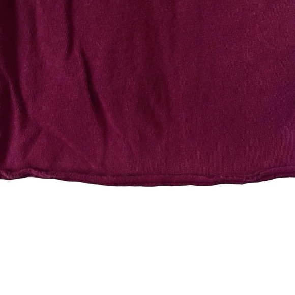 Saint Laurent Paris “Love” yellow Greek lettering relaxed fit bordeax t-shirt - Picture 8 of 9